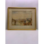 Framed Watercolour of Rome