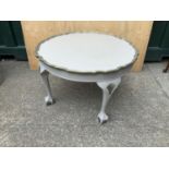 Painted Coffee Table - 70cm Diameter