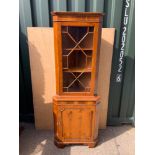 Glazed Corner Cupboard