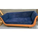 Modern Upholstered Three Seater Sofa by Italian Manufacturer Molteni