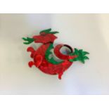 Lea Stein Welsh Dragon Brooch