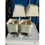 2x Pairs of Table Lamps