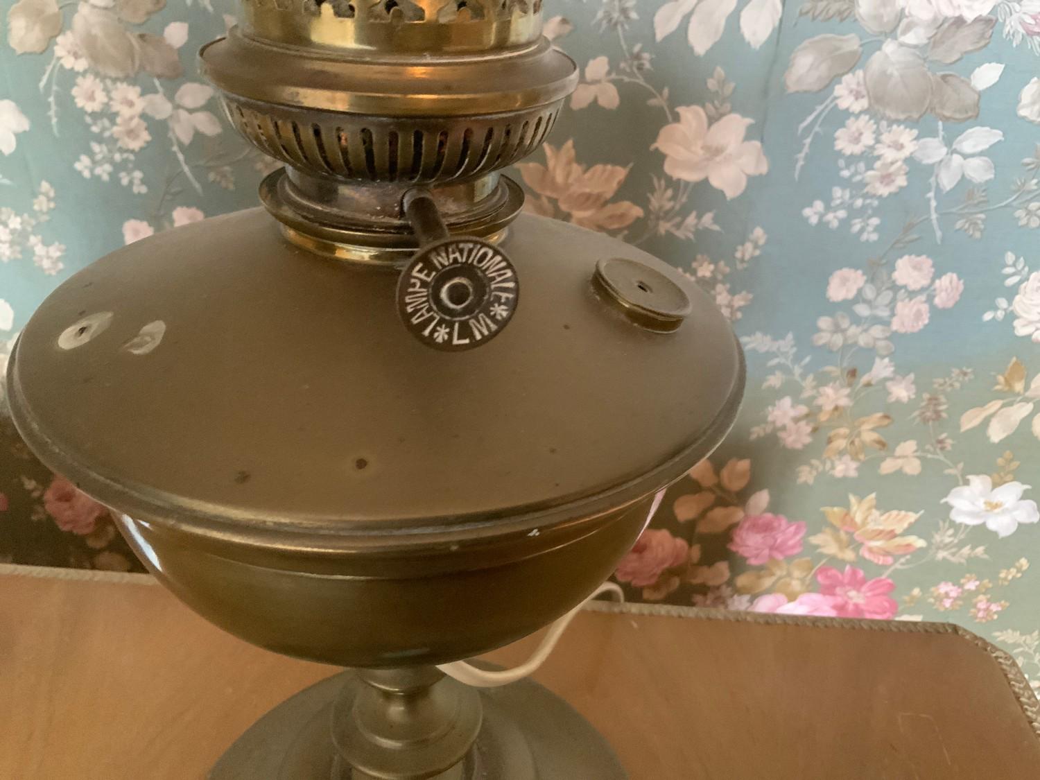 Converted Oil Lamp - Image 2 of 2