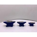 Miniature Graduating Anvils - Tallest - 7cm