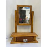Dressing Table Swing Mirror with Drawer