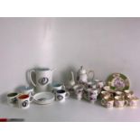 Part Coffee Sets - Susie Cooper, Minton etc