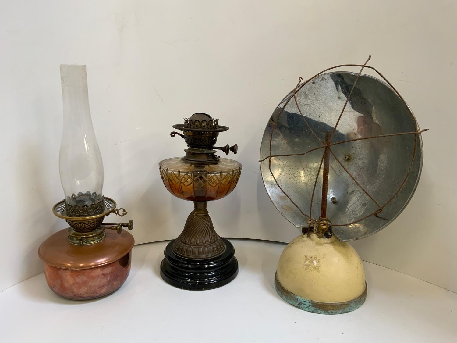 3x Oil Lamps