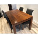 Modern Dining Table and 4x Chairs