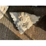 Concrete Garden Plaque - Cherub