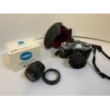 Minolta XG9 Camera and Lens