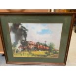 Terence Cuneo Locomotive Print - The Lickey Inline