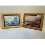 2x Framed Prints - Bideford Quay and Appledore Quay