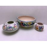 3x Poole Pottery Bowls