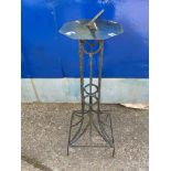 Metal Sundial on Stand