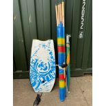 Windbreak, Mallet, Parasol and Body Board