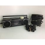 Saisho Radio/Cassette and Binoculars