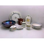 Various China - Burleigh Bowl, Villeroy and Boch etc