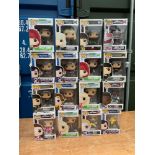 16x Funo Pop Figures