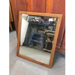 Pine Framed Bevel Edge Mirror