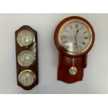 Barometer and Clock