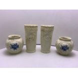 Cream China Vases