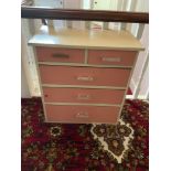 Painted Chest of Drawers - 64cm W x 35cm D x 69cm H