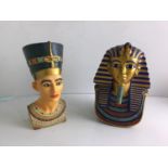 2x The Egyptian Collection - Busts - Boxed