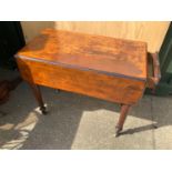 Victorian Mahogany Pembroke Table - 82cm W x 70cm H
