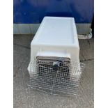 2x Large Animal Crates - 190cm L x 80cm W