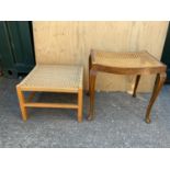 2x Cane Stools