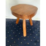 Rustic Three Legged Stool