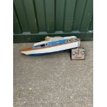 Model Boat with Remote Control