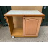 Kitchen Trolley with Through Cupboard