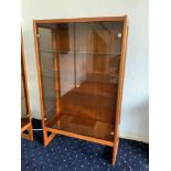 Glazed Display Cabinet - 84cm W x 36cm D x 139cm H