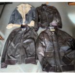 4x Leather Jackets