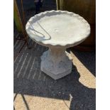 Concrete Bird Bath