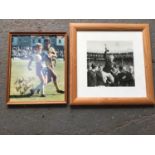 Framed Football Photographs