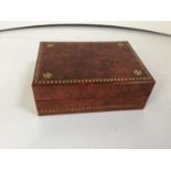 Men's Jewellery Box and Contents - Watch, Cufflinks etc