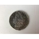 1886 American Silver Dollar