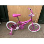 Child's Bike with Stabilisers