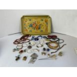 Tray of Costume Jewellery