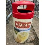 Kelly's of Cornwall Litter Bin