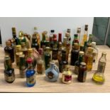 Quantity of Alcoholic Miniatures with Alcohol