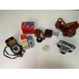 Braun Paxelle Camera and Light Meters etc