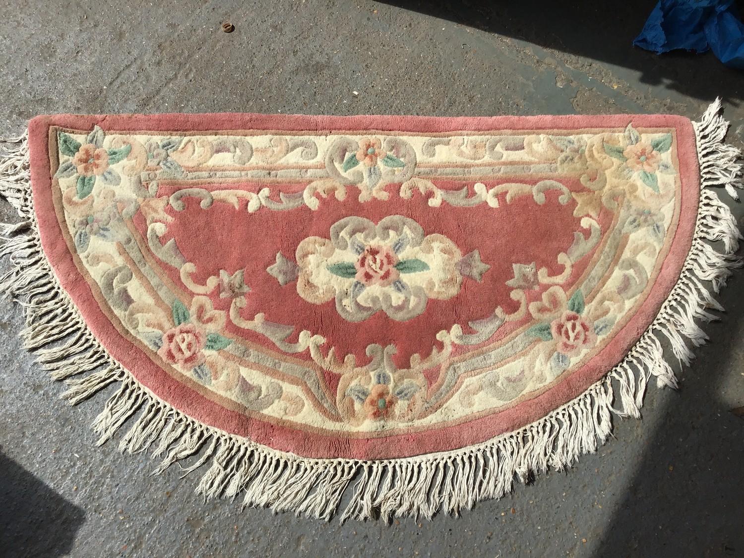 Semi Circular Rug - 140cm Wide