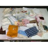 Large Quantity of Table Linen