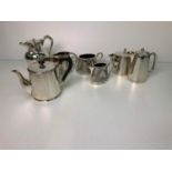 Silver Plate Coffee Pots etc