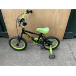 Child's Bike with Stabilisers