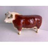 Beswick Bull (Chip to Ear)