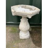 Concrete Bird Bath